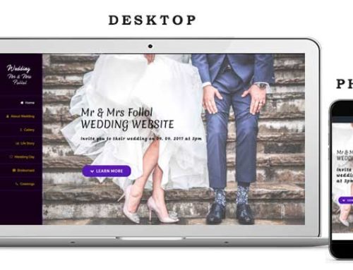 Сватбен Уеб Сайт 2